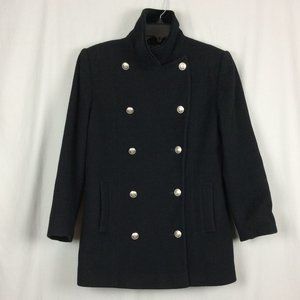 *VINTAGE Anne Klein II Alpaca Blend Military Coat